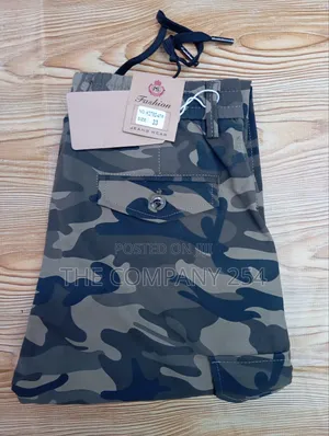 Quality Unisex Camouflage Khaki Combat Cargo Pants Trousers
