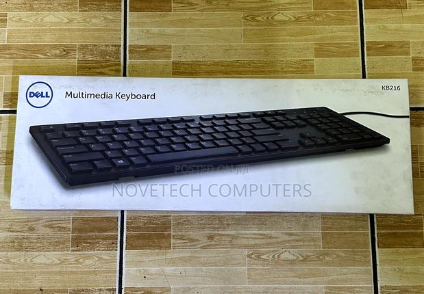 Dell Wired Keyboard - Kb216 - Us English - Black