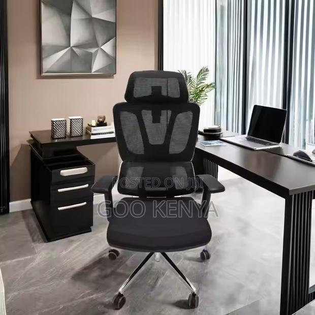 Office Chair ; Ergonomic Height Adjustable Mesh Chair