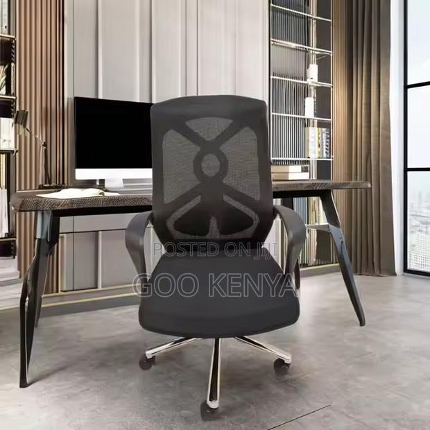 Office Chair ; Ergonomic Height Adjustable Mesh Chair - thumbnail 5