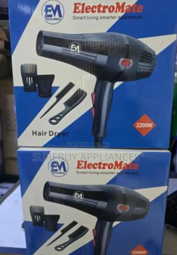 Em Electromate Hair Dryer Brodry - main view