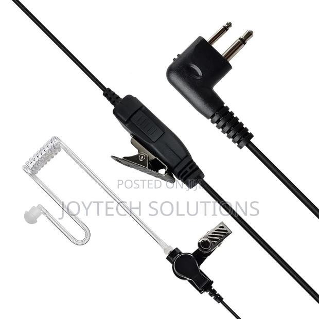 Security Clear Tube Earphones