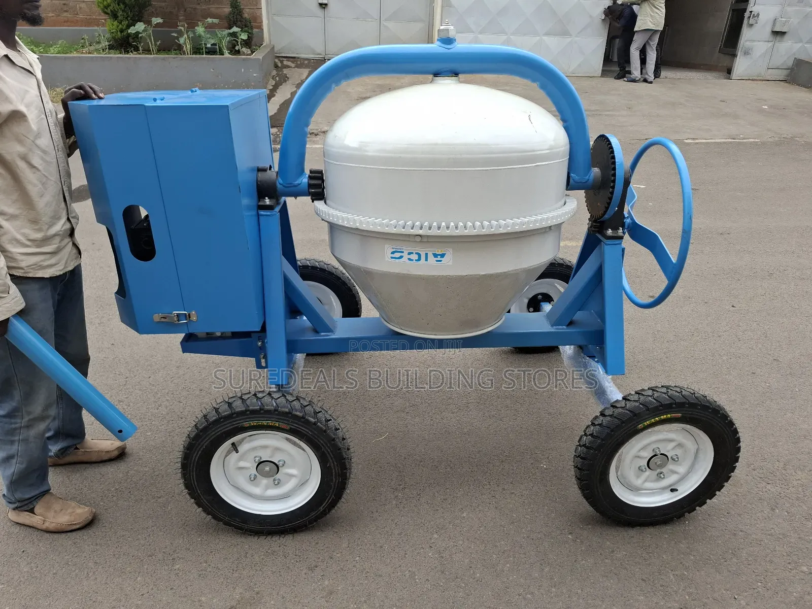 Aico 400ltrs Concrete Mixer,With Diesel Engine 7hp
