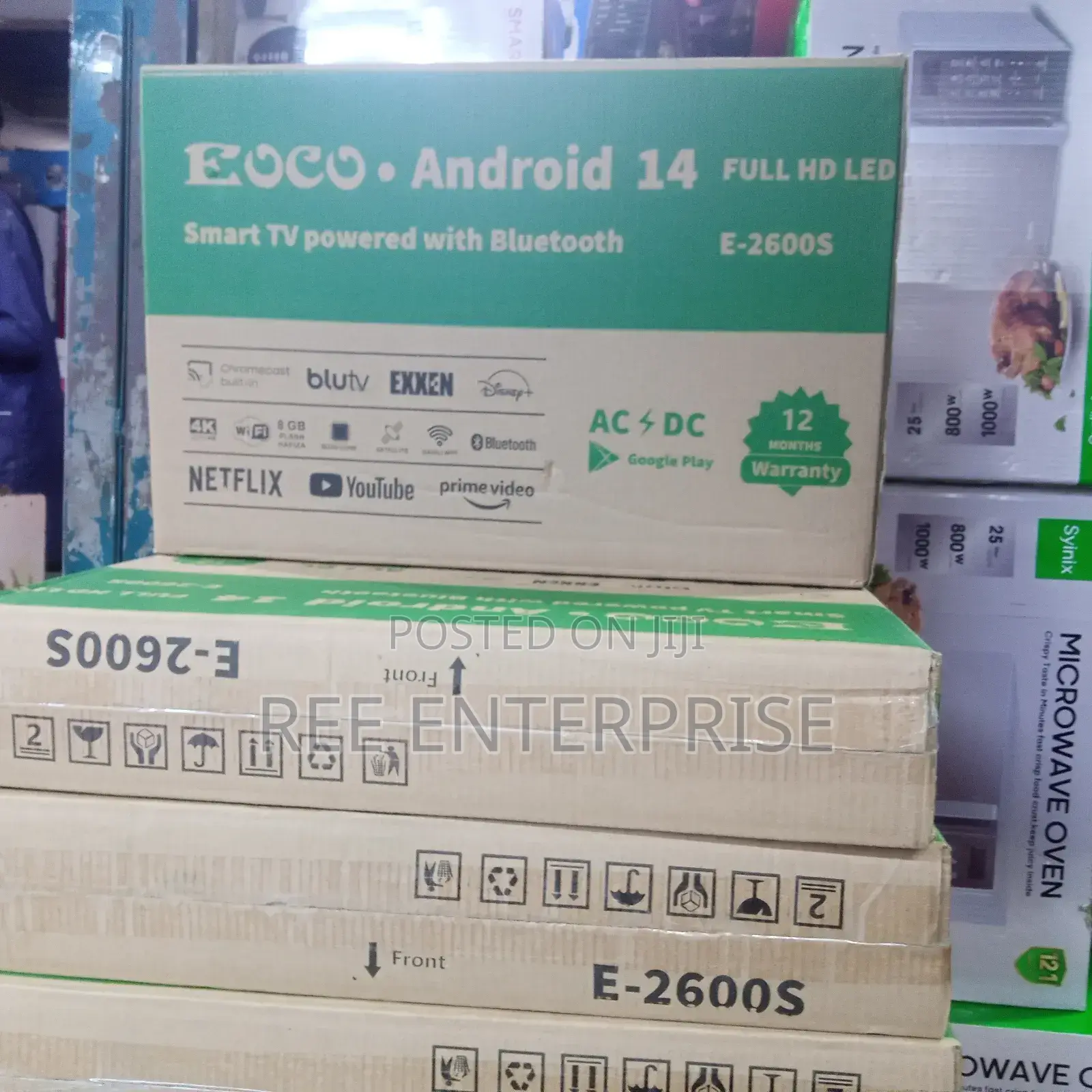 Ultra 26 Inches Ecco Smart Android Tv With Bluetooth