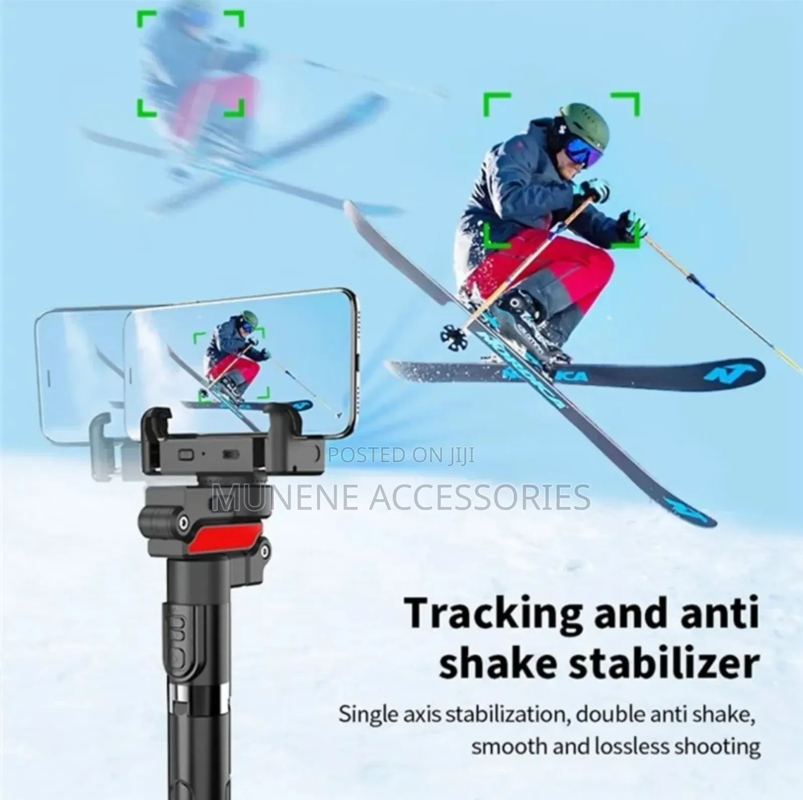 C10 Phone Stabilizer Gimbal Ai Face Tracking Selfie Stick