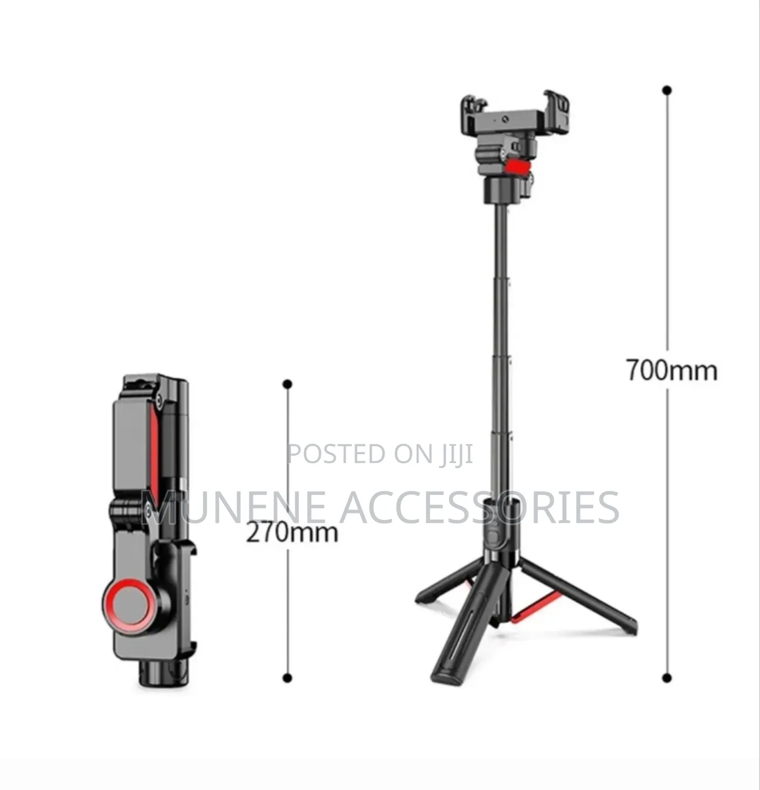 C10 Phone Stabilizer Gimbal Ai Face Tracking Selfie Stick