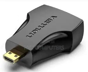 Vention Mini Hdmi Male to Hdmi Female Adapter Black