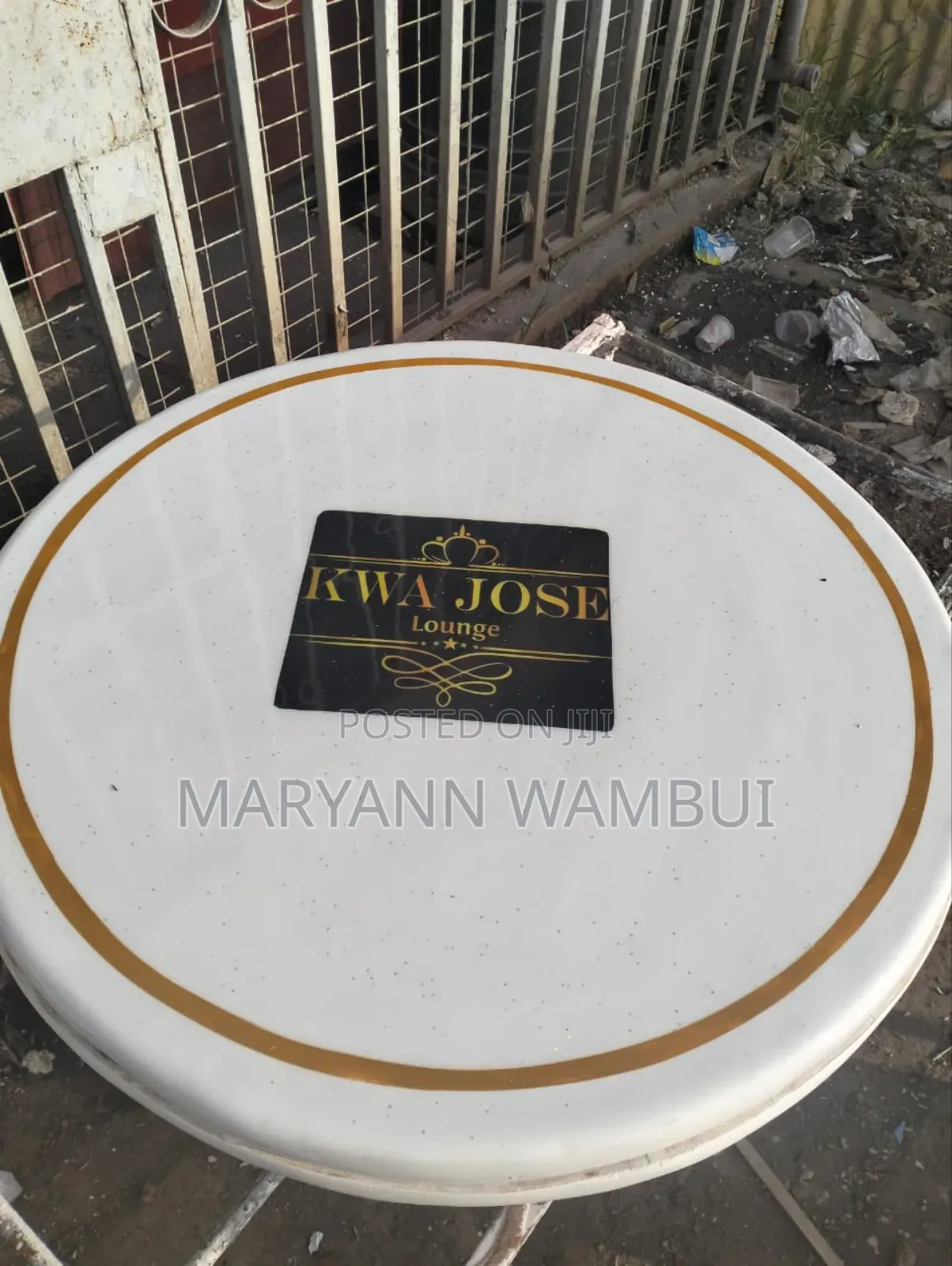 Round Marble Table for Club and Hotel