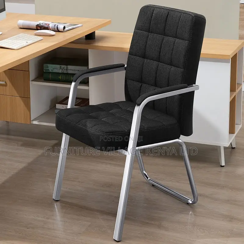 Office Chair: Leather Board Chair Comfortable for Sitting