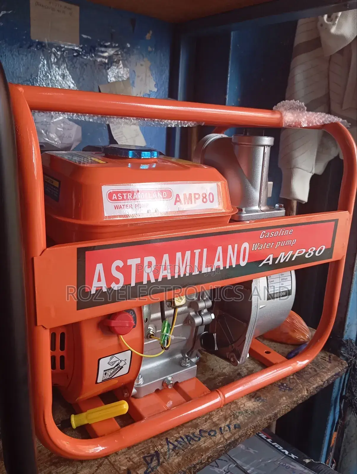 Astramilano Gasoline Water Pump Amp80 7.5hp