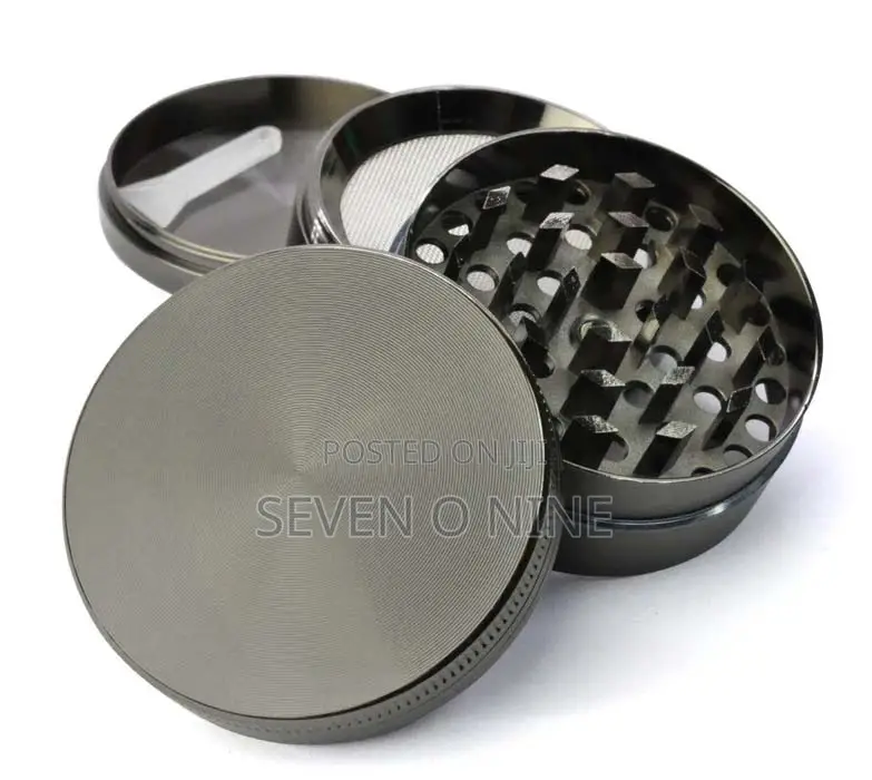 4 Metallic Dry Herb Grinder 63mm Diameter
