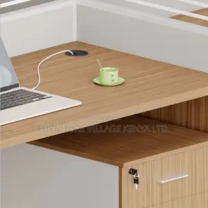 Workstation:2-Way Screen Partition Simple Office Workstation