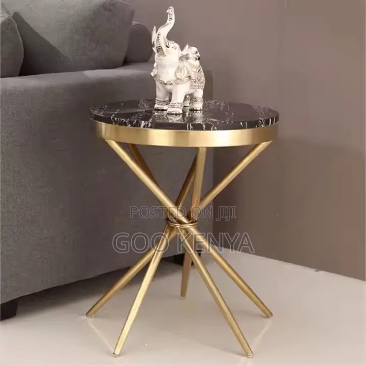 Coffee Table ; Luxury Coffee Metal Round Table