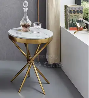 Coffee Table ; Luxury Coffee Metal Round Table