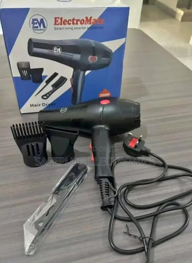Blow Dry/ Hair Dryer 2200w, Electromate Professional