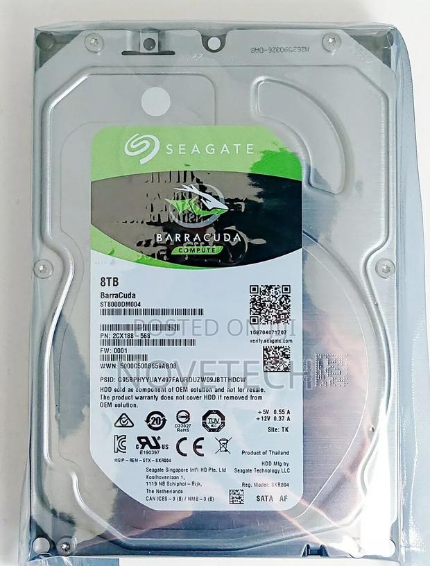 Seagate Barracuda 8tb Internal Hard Disk Drive HDD - thumbnail 2