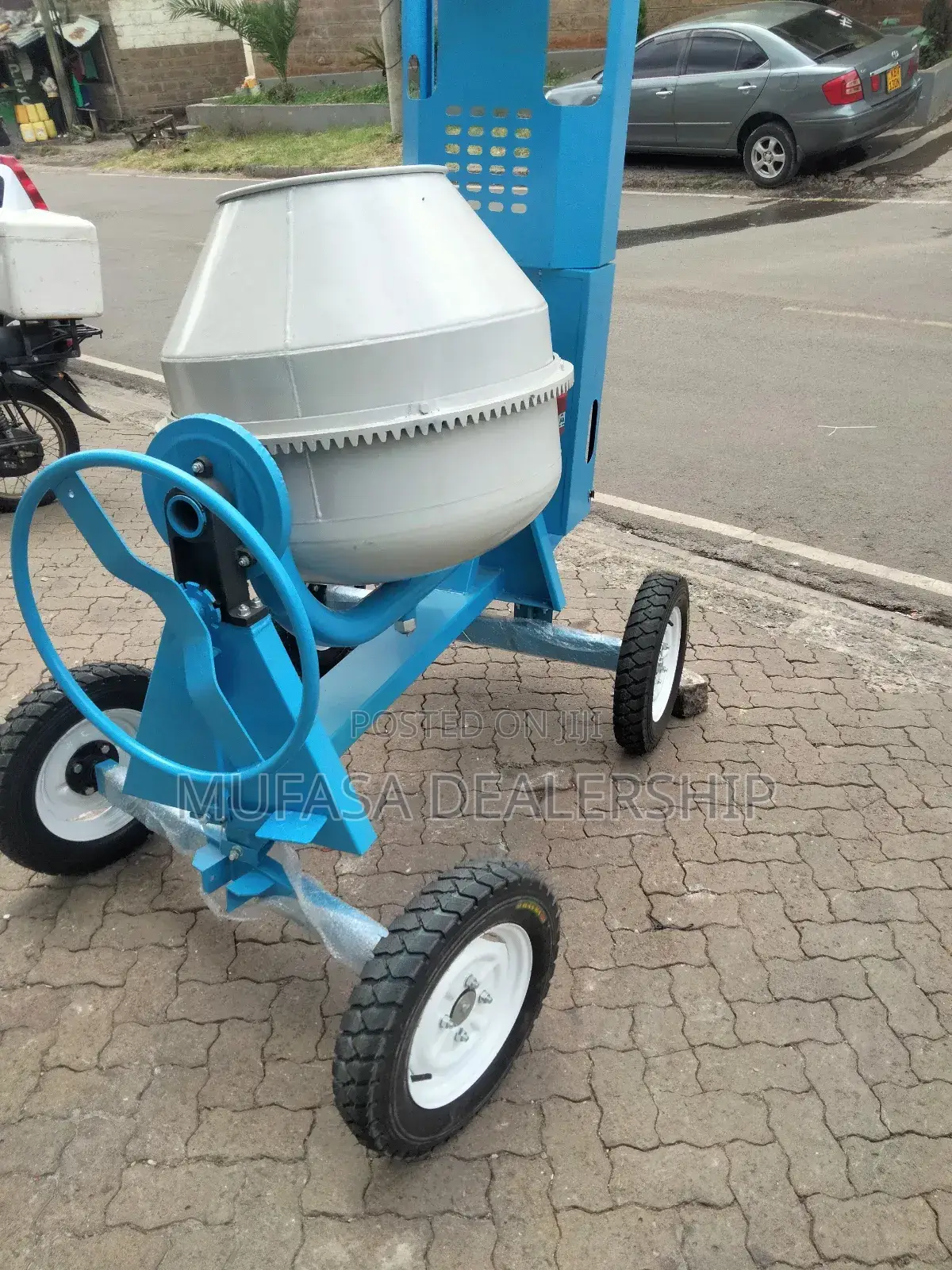 Four-Wheeler Aico Concrete Mixer