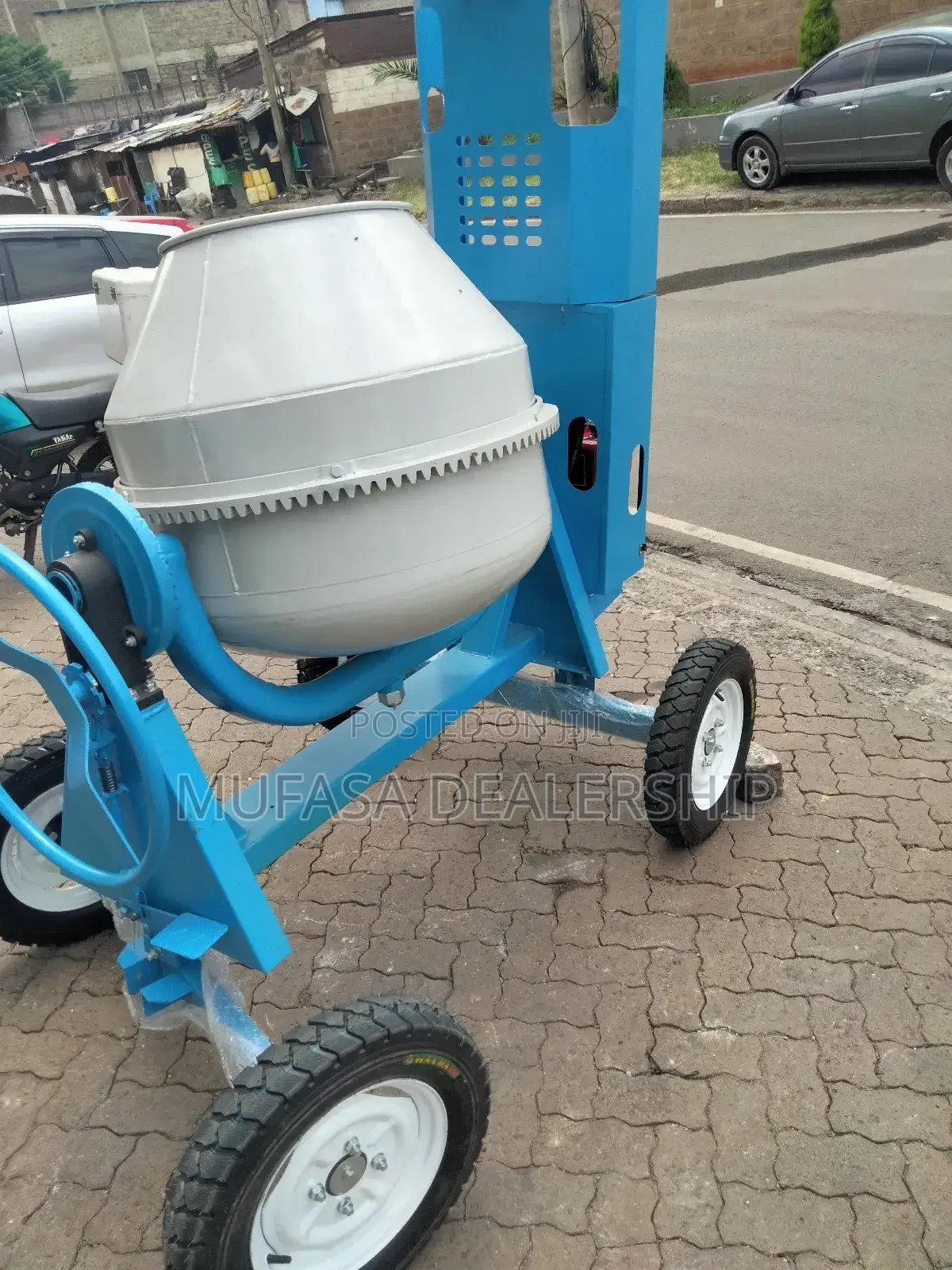 Four-Wheeler Aico Concrete Mixer