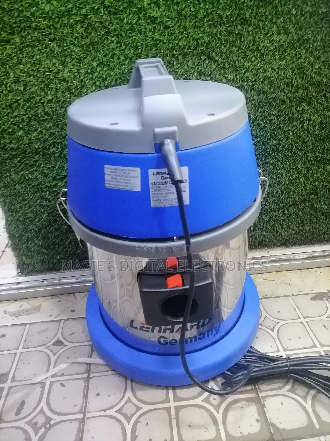 High Standard 20l Lenhard Vacuum Cleaner