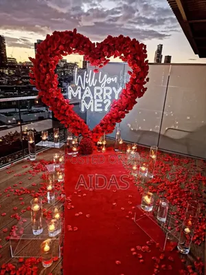 Will You Marry Me Theme Set Up