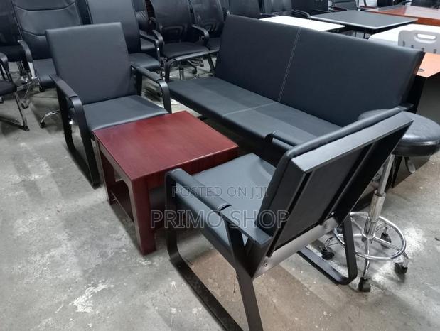 Office Sofa; Fancy Soft Cushion Padding Office Sofa - thumbnail 3