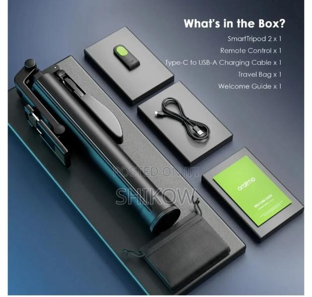 Oraimo Smarttripod 2 Ols-201a 360° Tripod Gimbal Stabilizer - thumbnail 2