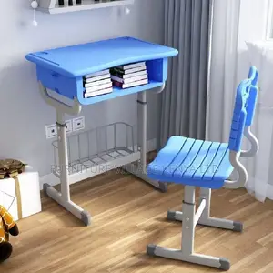 Kid's Furniture:Adjustable Schoolroom Writing Desk Chair