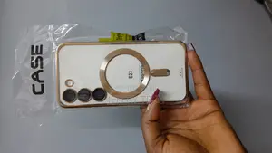 Vonzee Clear Logo Electroplating Case for Samsung Galaxy S23