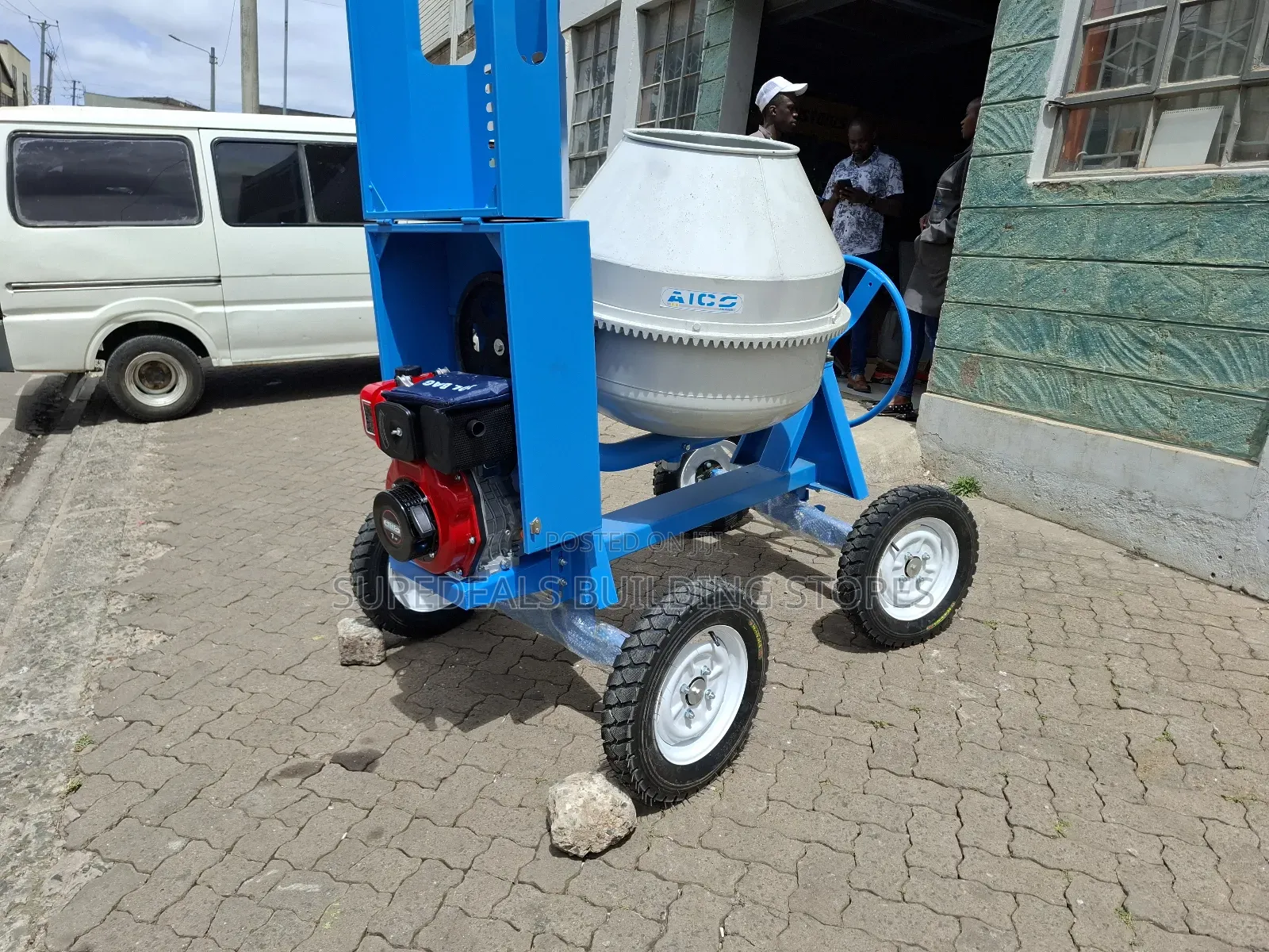 Heavy Duty Aico Concrete Mixer (400ltrs)
