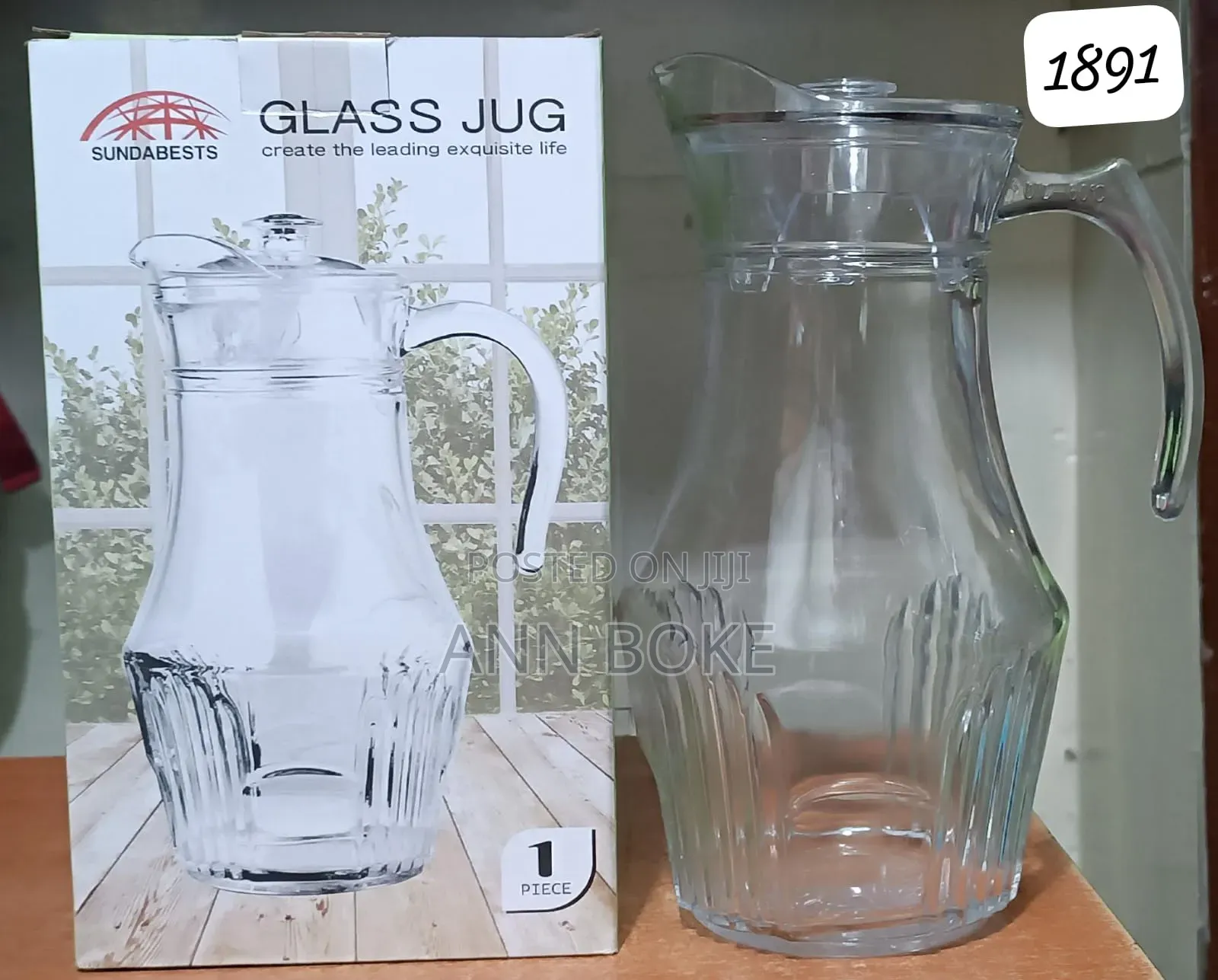 1.8ltr Glass Jug at 950