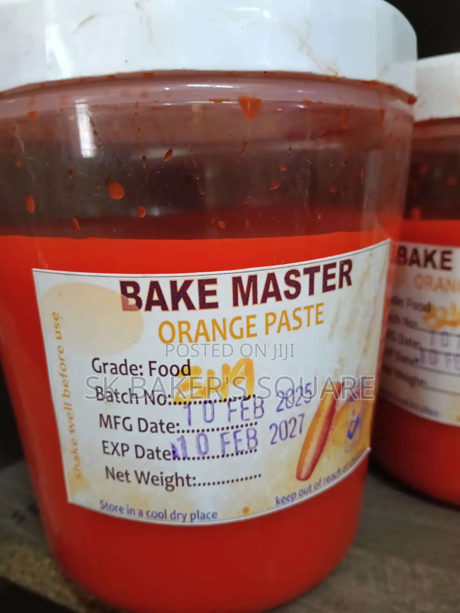 Orange Paste