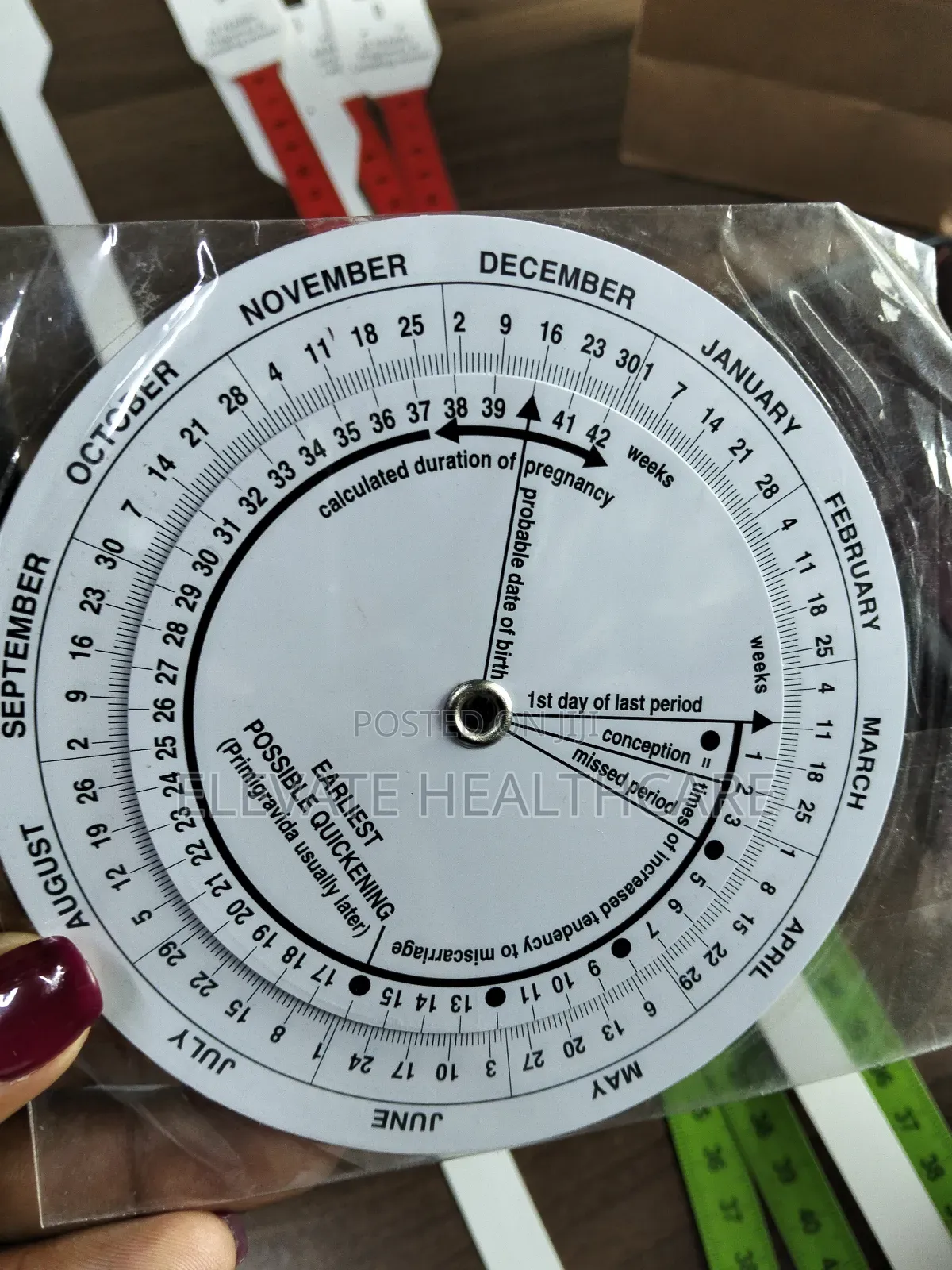 Gestation Wheel