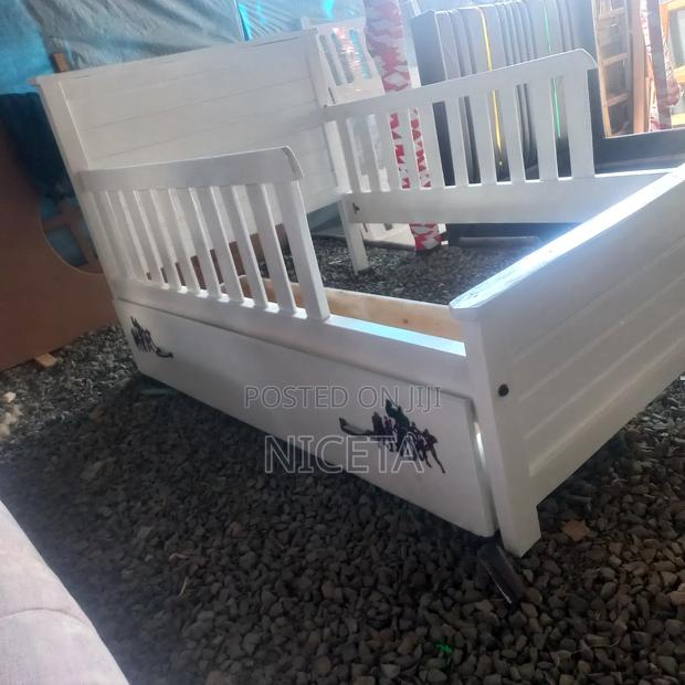 Kids Bed With Fence 4by6