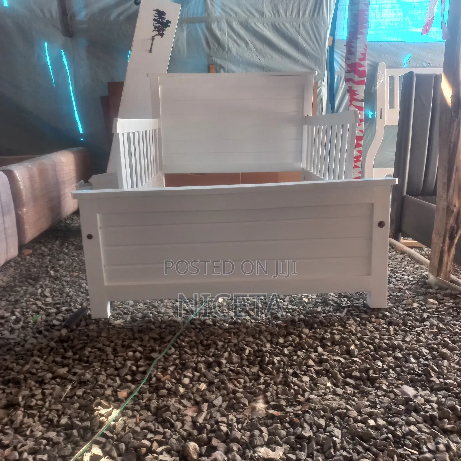 Kids Bed With Fence 4by6