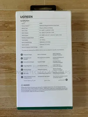 Ugreen Magnetic Power Bank10,000mah Wireless Portablecharger