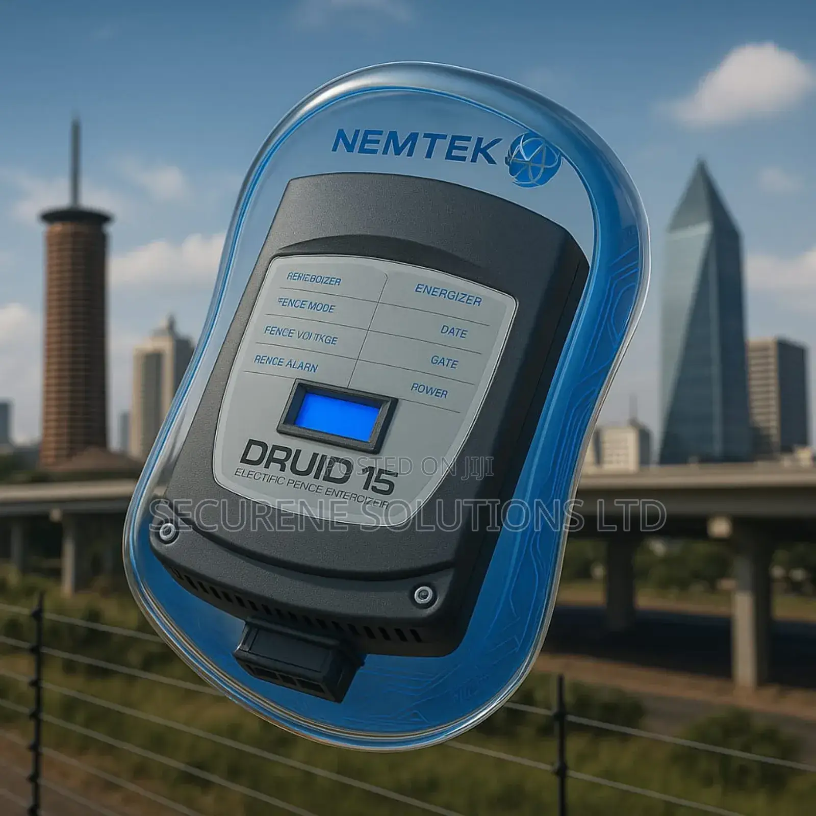 Nemtek Druid 15 LCD Electric Fence Energizer