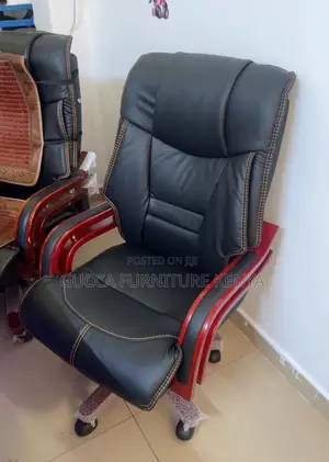 Office Chair: Lunch Break Luxury Executive High-Back Chair