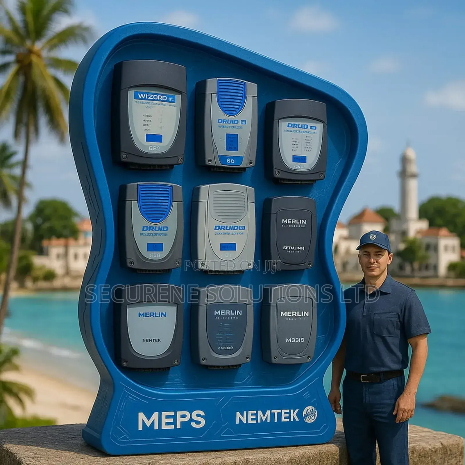 Display of Various Electric Fence Energizers