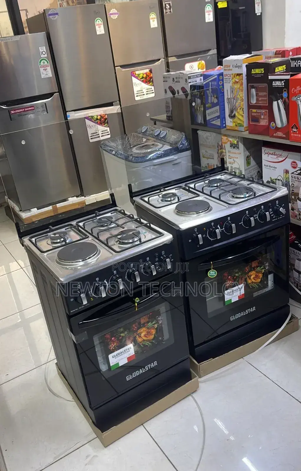 60*60 Globalstar Jet 3+1 Cooker With Electric Oven