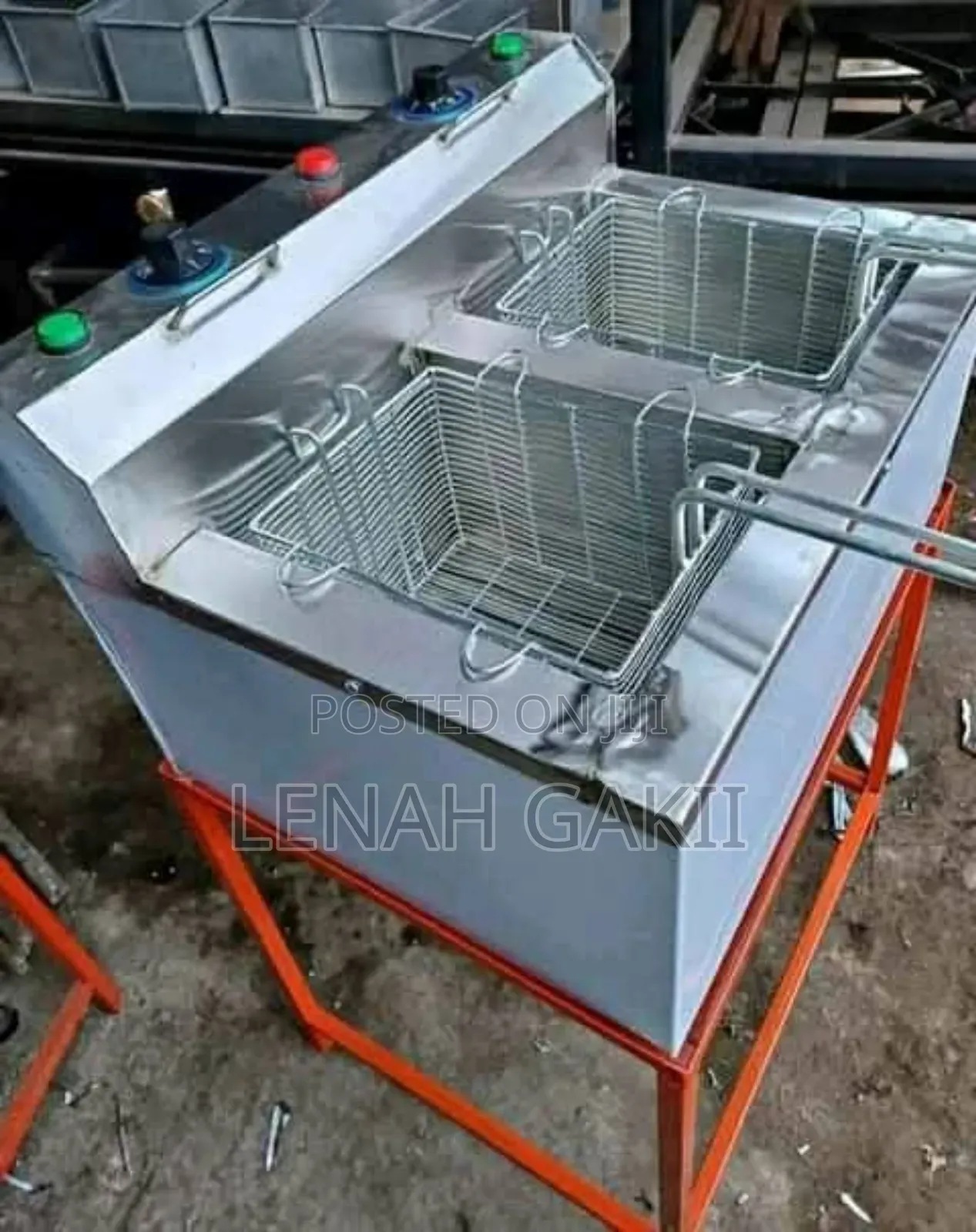 Commercial Double Fryer