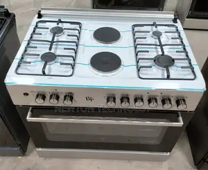 BJS 60x90 4+2 Hot Plate Gas Cooker, W/ Turbo Fan, Oven 90l