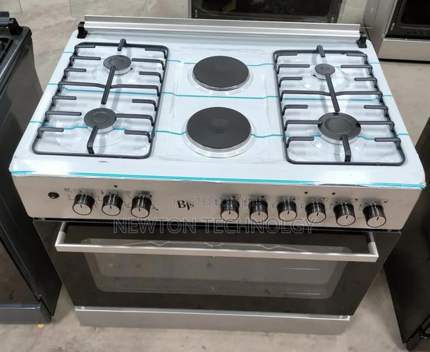 BJS 60x90 4+2 Hot Plate Gas Cooker, W/ Turbo Fan, Oven 90l