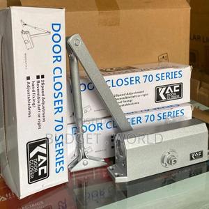 (Silver) - Automatic Door Closer Commercial or Residential - thumbnail 2