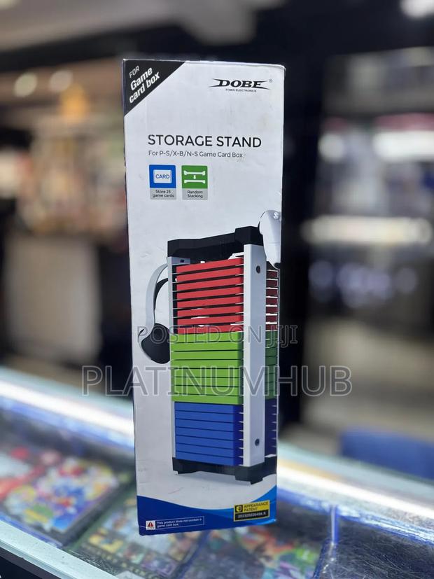 Storage Stand for Game Card Box - main view