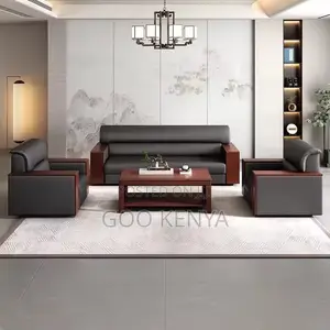 Office Sofa ; Luxury Modern Leather Office Sofa
