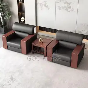 Office Sofa ; Luxury Modern Leather Office Sofa