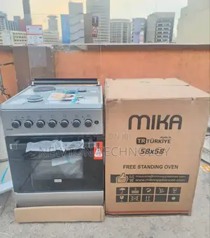 Mika Standing Cooker 58 X 58 3 G + 1e Hotplate