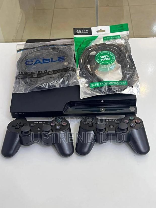 Good Condition Ps3 With Two Controllers - main view