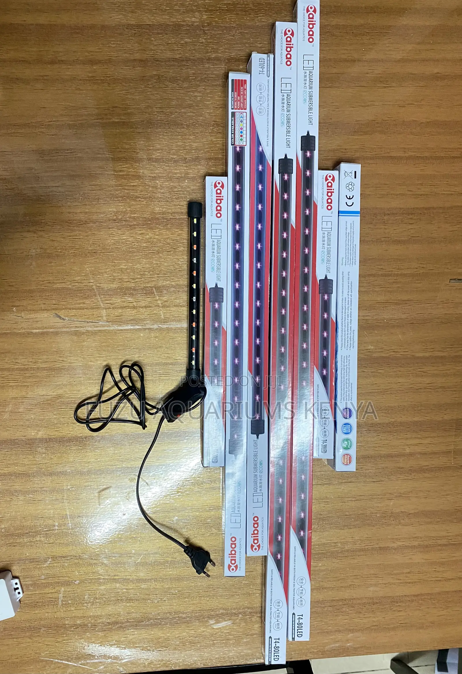 Choose 30, 60, or 80cm Submersible Aquarium Led Lights