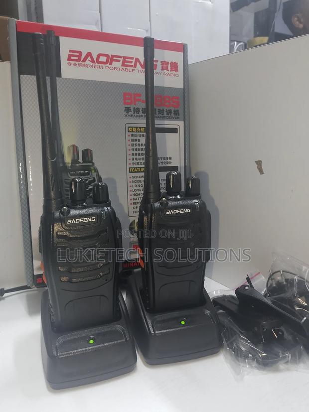 Walkie Talkie 888s With High Capability Li-on Battery - thumbnail 2